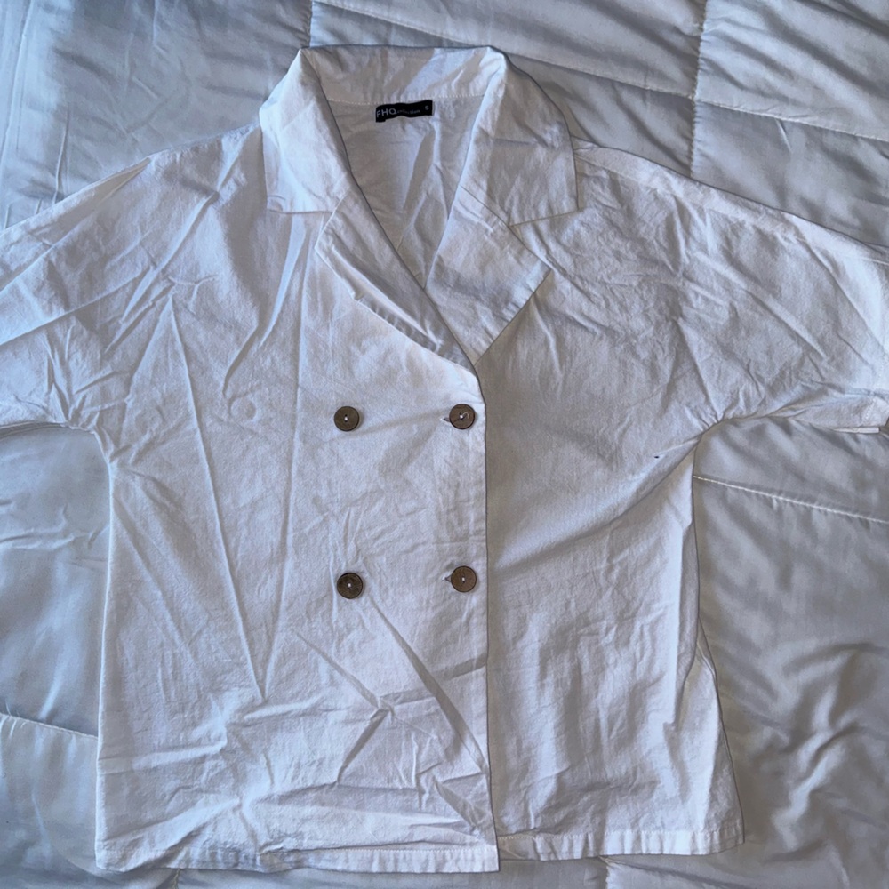 FHQ COLLECTION Woman Size S, Blouse White